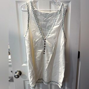 Free People Embroidered Mini Dress. NWT! Size Small